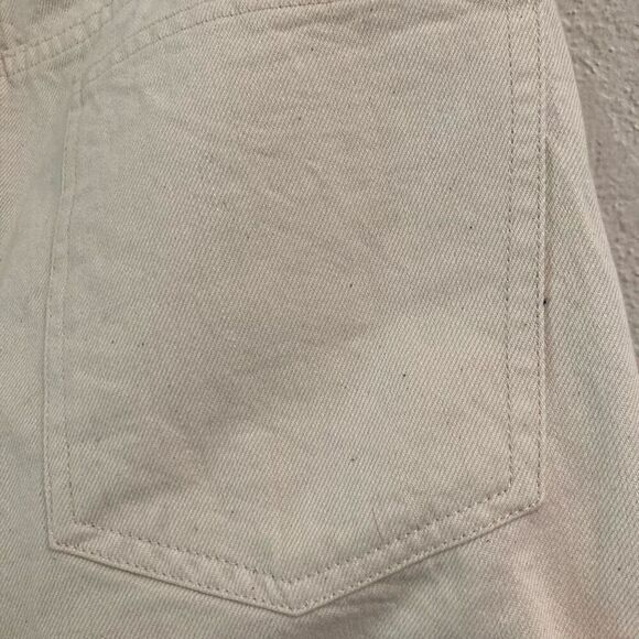 Taylor Stitch The Slim Natural Off White Cream Pants Mens 30 Buttonfly NEW - Picture 7 of 11
